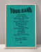 Custom Setlist Print - 002